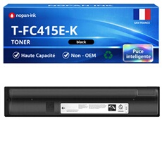 Toner compatible pour Toshiba T-FC415EK 6AJ00000175 Noir 38400 Pages