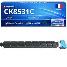 Toner compatible pour Triumph-Adler CK8531C 1T02XDCUT0 Cyan 20000 Pages