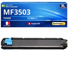 Toner B1184 compatible pour Olivetti 3500 Cyan Haute capacité avec puce 10000 pages