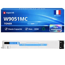 Toner compatible pour HP W9051MC Cyan 52000 Pages
