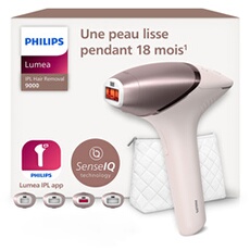 Lumea série 9000 BRI958/00 Epilateur à lumière pulsée sans-fil