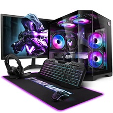 PC Gamer Complet - Ryzen 7 5700X 4,6 GHz - RTX 5060 8 Go - 16 Go RAM - 1 To NVMe Windows 11 WiFi