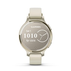 Lily 2 Active Or Lunaire avec bracelet en silicone Blanc