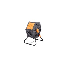 VEVOR Tumbling-Komposterbin Komposter Tumbler 70 L, Trommelkomposter 360° Drehbar Multifunktionaler Tumbling Komposter 605 x 510 x 730 mm, 20 kg Belastbarer Garten Kompostbehälter inkl. Handschuhe