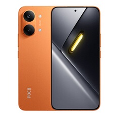 Smartphone Poco X8 Pro Max Orange 12+256Go - 6,83" Dimensity 9500s 8500mAh 100W écran AMOLED 120Hz IP68 5G