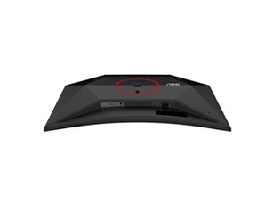 Écran PC AOC G4 C32G4Z 31 5 Full HD 260Hz VA Incurvé HDR10 Réglable Hauteur - vue 4