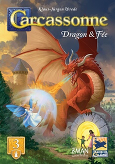 Jeu de stratégie Extension Carcassonne Princesse et Dragon