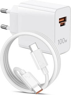 Acheter 100W Chargeur Rapide USB C et Câble Type C pour Honor Magic8 Pro/Magic 7/200/400/X8d pour Supercharge, 65W Chargeur USB C Ordinateur Portable pour - 45,99 € 100W Chargeur Rapide USB C et Câble Type C pour Honor Magic8 Pro/Magic 7/200/400/X8d pour Supercharge, 65W Chargeur USB C Ordinateur Portable pour - reconditionné disponible sur Darty
