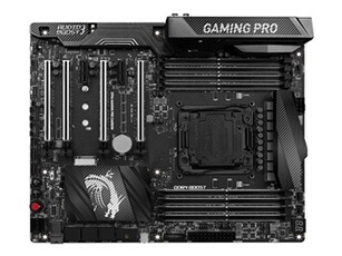 X99A GAMING PRO CARBON - Carte-mère - ATX - Socket LGA2011-v3 - X99 Chipset - USB 3.1 Gen 1, USB-C Gen2, USB 3.1 Gen 2, USB-C Gen1 - Gigabit LAN -