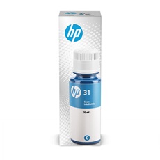 HP 31 Bouteille dencre cyan authentique 70 mL 1VU26AE pour HP Smart Tank 455457513Plus 555Plus 559Plus 570Plus 655 - vue 3