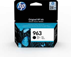 HP 963 Cartouche d'Encre Noire Authentique (3JA26AE) pour HP OfficeJet Pro 9010 series / 9020 series