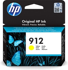 HP 912 Cartouche d'Encre Jaune Authentique (3YL79AE) pour HP OfficeJet Pro 8010 series / 8020 series