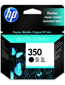 HP 350 Cartouche d'Encre Noire Authentique (CB335EE)