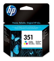 Cartouche D'encre Hp 351 3 Couleurs Authentique Hp La Cartouche D'imprimante - vue 4