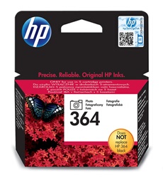 HP 364 Cartouche d'Encre Photo Authentique pour HP Photosmart C310/C5380 (CB317EE)