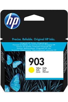 HP 903 Cartouche d'Encre Jaune Authentique (T6L95AE) pour HP OfficeJet 6950, HP OfficeJet Pro 6960 / 6970