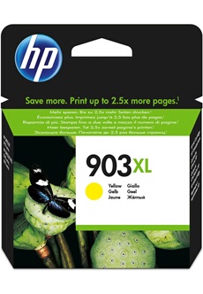 HP 903XL Cartouche d'Encre Jaune grande capacité Authentique (T6M11AE) pour HP OfficeJet 6950, HP OfficeJet Pro 6960 / 6970