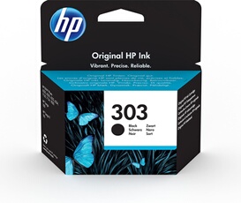 HP 303 Cartouche d'Encre Noire Authentique (T6N02AE)