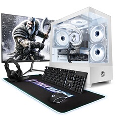 PC Gamer Complet - AMD Ryzen 7 5700X 4,6 GHz - RTX 3050 6 Go - 16 Go RAM - 500 Go SSD - Windows 11 - WiFi 6 + Bluetooth 5.4
