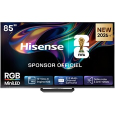 TV Hisense RGB Mini LED 4K 85UR8S 215 cm 2026 - vue 2