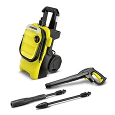 Nettoyeur haute pression K 4 Compact - Pression 130 bar- Débit 420 l/h- Moteur 1800W- Compact