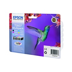 Cartouche d'encre T0807 NC/ /JMCCC série Colibri - vue 6