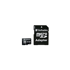 - Carte mémoire flash (adaptateur microSDHC - SD inclus(e)) - 32 Go - Class 10 - micro SDHC