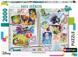 Puzzle 2000 pièces Scrapbooking Disney