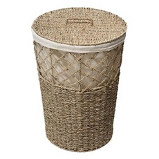 - Panier à Linge Rond "Seagrass" 52cm Naturel