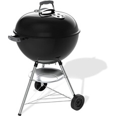 Barbecue à charbon Bar-B-Kettle 57 cm noir acier émaillé thermomètre