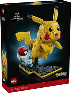 LEGO Pokémon 72152 Pikachu et Poké Ball