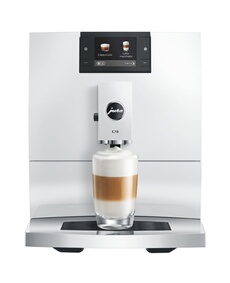 Machine à café à grain Jura C9 PIANO Blanc