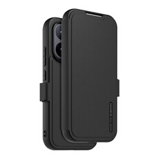 Etui à rabat au touché peau avec dragonne amovible pour Xiaomi 17T