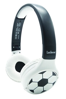 Casque audio Lexibook Casque 2 en 1 Football Bluetooth et Filaire avec limitation de son