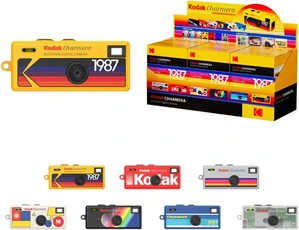 Appareil photo compact Kodak Charmera mini appareil photo numérique mystère Porte-clés Boîte individuelle - 1 pièce coloris inclus parmi les 7 aléatoires