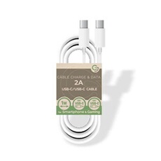 Câble Type C Vers Type C 1m | Blanc