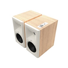 Enceintes amplifiées Hi Fi Bluetooth Klipsch The Fives II Chêne Vendues à la paire - vue 2