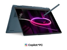 2-en-1 Yoga 7 14AGP11 14” OLED 120 Hz Ecran tactile AMD Ryzen™ AI 7 32 Go RAM 1 To SSD Bleu