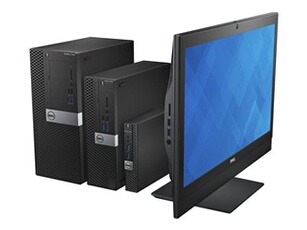 OptiPlex 3040 - SFF Core i3 6100 - RAM 4 Go - HDD 500 Go - graveur de DVD - HD Graphics 530 - Gigabit Ethernet - Win 10 Pro 64 bits - moniteur :