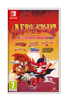 Aero The Acro-Bat Legacy + Sunsoft Lost Gems Nintendo Switch