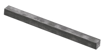 Tige carrée lisse 7mm de longueur 1000mm en acier brut - - 34-1001-4700
