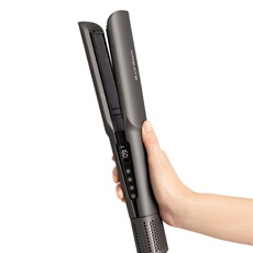 CERAMIC AIR STYLER DUAL - Lisseur-séchoir ionique 2-en-1 pour cheveux mouillés ou secs avec revêtement en céramique - Graphite