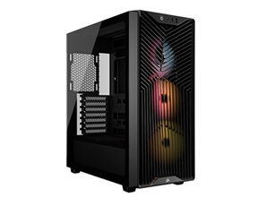 gaming 3200D RS moyen tour noir ARGB avec verre trempé