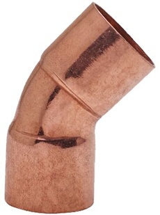 Coude 45° double Femelle 32mm - - RR41R32