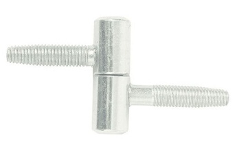 Fiche à visser standard 70x13mm acier finition zingué blanc - - J543230
