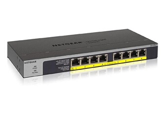 Gigabit RJ45 GS 108LP 8 ports Gris