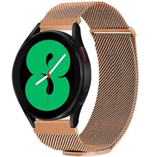 Montre connectée Imoshion Bracelet magnétique milanais - Connexion universelle 20 mm - Taille M - Rose Doré