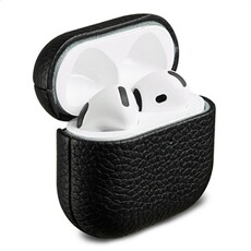 Accessoires audio Accezz Coque en cuir véritable pour Airpods Pro 3 - Taupe