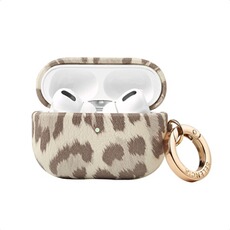 Accessoires audio Selencia Coque Sabi motif panthère pour Airpods 3 - Soft Ivory