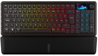 Clavier Corsair Vanguard 96 – Sans Fil, Mécanique AZERTY, Écran LCD - vue 3